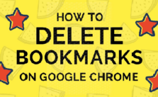 How to delete bookmarks on chrome guide step by step