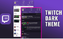 How to make twitch dark mode on mobile